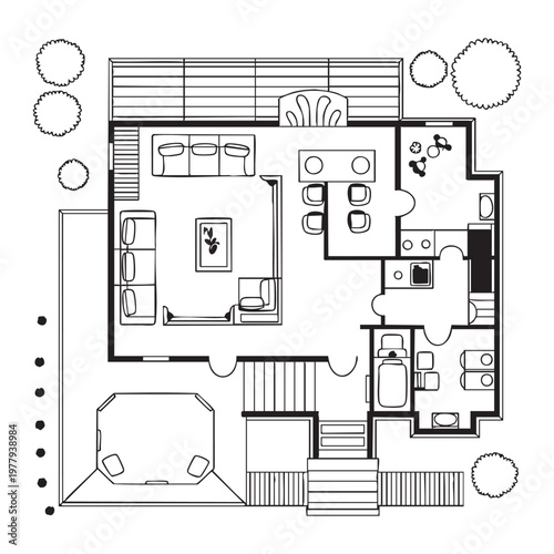 Black and white of a messy home office workspace layout messy desk cluttered workspace