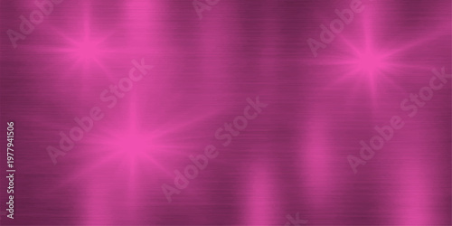 Abstract vibrant pink metal texture. Sparkles adding a touch of brilliance and glamour. Capturing the essence of modern elegance.