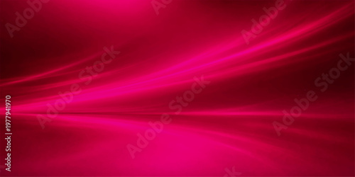 Abstract a dynamic fusion of light and color, bathed in a deep, passionate red. The composition, evokes energy and movement, with flowing lines that dance across the canvas.