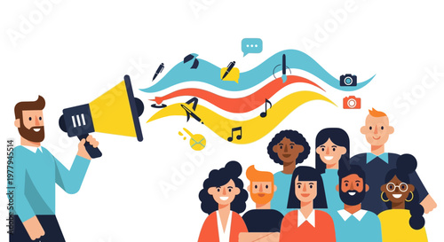 Beautiful silhouette of a pregnant woman adorned with vibrant floral patterns, symbolizing new life, nature, and the joy of motherhood