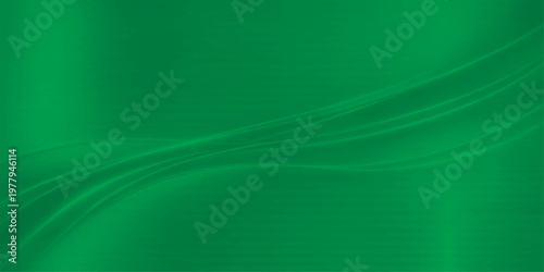 Abstract flowing emerald waves gracefully undulate across a vivid backdrop, evoking a sense of calm and movement.