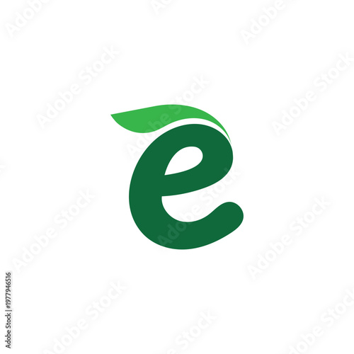 E Initial letter