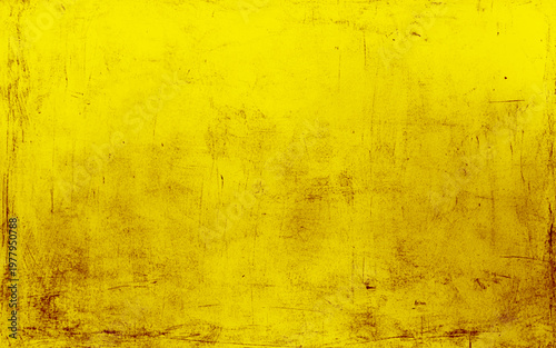 Textured yellow wallpaper. Minimalist grunge background for elegant design projects