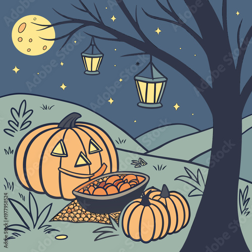"Night Feast of Autumn Joy"

