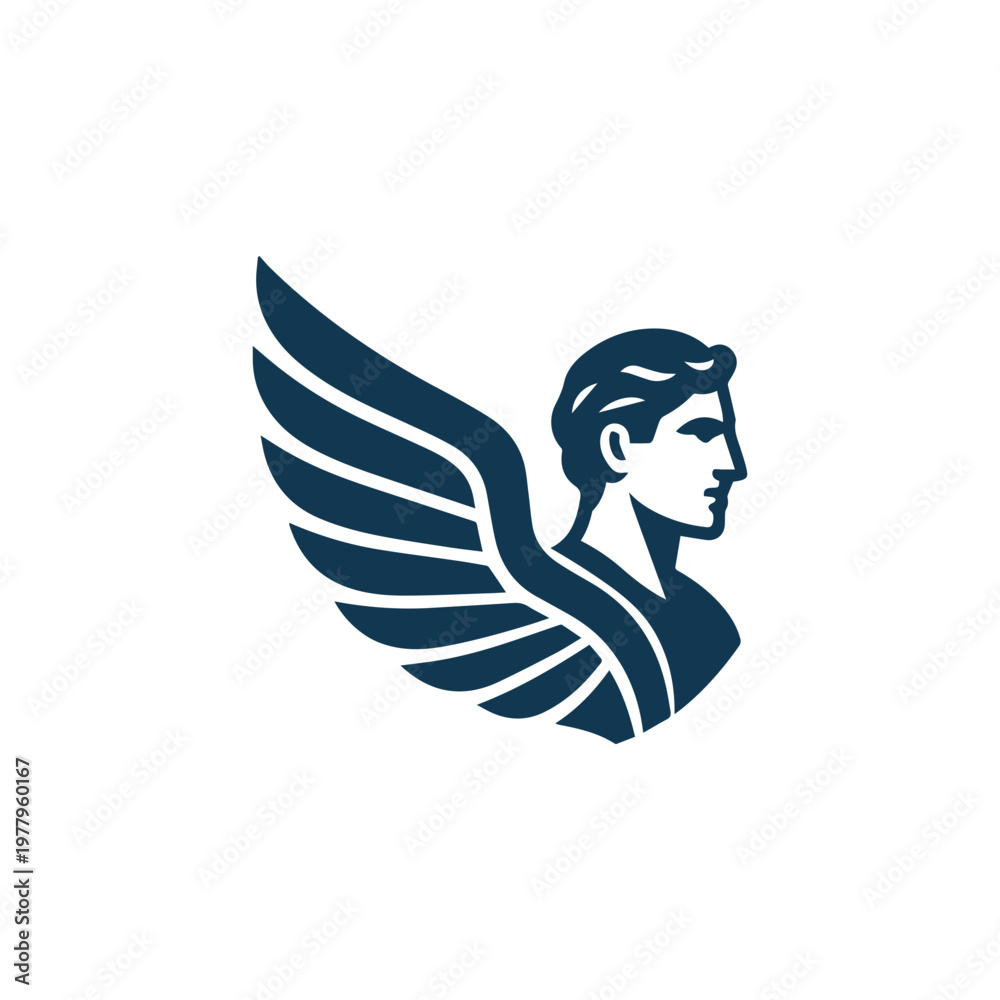 Fototapeta premium Greek Icarus Logo