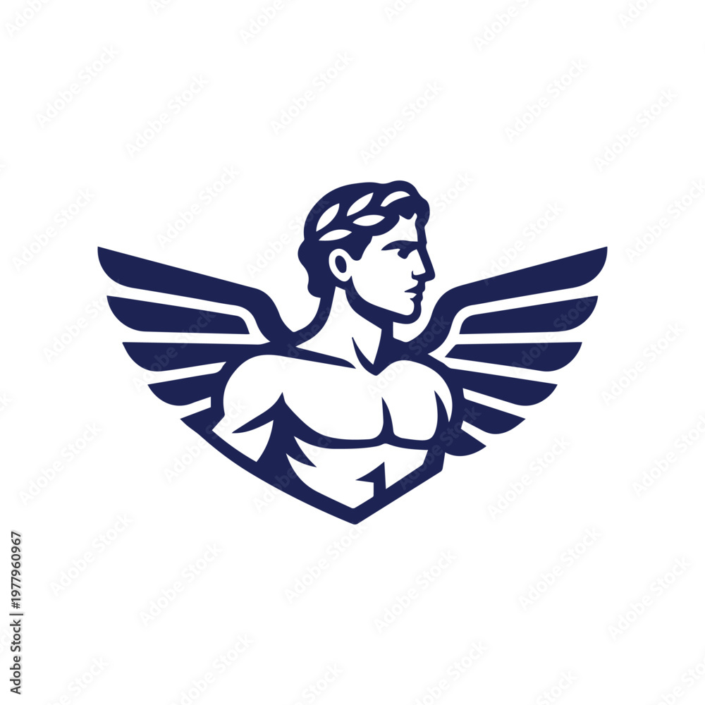Fototapeta premium Greek Icarus Logo