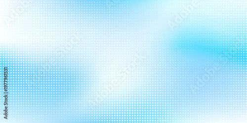 Dotted Blue Gradient Vector Background. Abstract Light Blue Gradation Background Abstract Modern Simple