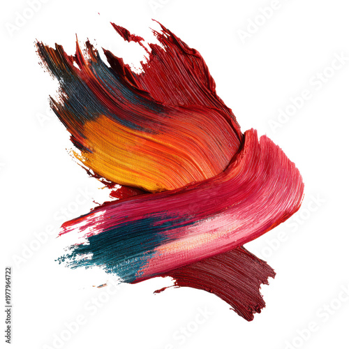 Vibrant Torn Multicolored Feather Isolated On Black Background With Iridescent Shimmer, Isolated On Black Background, Png Transparent Background, Cut Out