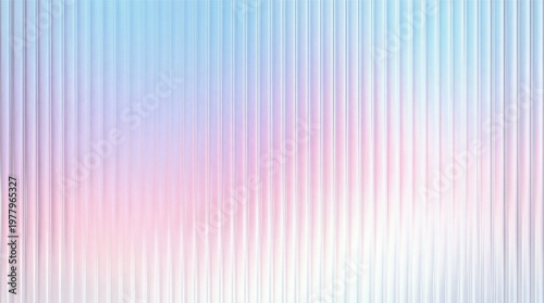 Vector Ribbed Glass Texture Background in Pastel Style. A collection of Reeded Glass Linear Icons, Including frosted, fluted, vertical, pink, blue, semitransparent overlay, and more. 4K.
