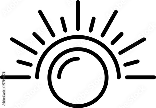 Mystic Celestial Eye With Stars And Cosmic Rays