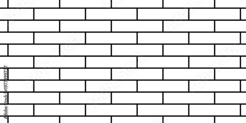 Pavement sidewalk brick wall seamless mosaic stone concrete wall surface tiles. subway vector block rock white brick wall texture background.