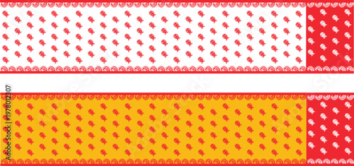 saree design illustration