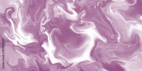 Dreamy purple and white marble texture with intricate fluid swirls. This ethereal abstract vector background offers a sophisticated aesthetic for imaginative creative projects.