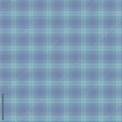Soft Light Blue Plaid Pattern Minimalist Gingham Checkered Seamless Backdrop