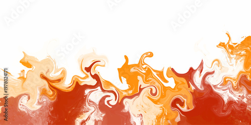 Warm earthy marble texture shows fluid bottom border. This organic design is a versatile design element.