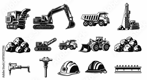 Heavy Construction Machinery and Mining Equipment Collection