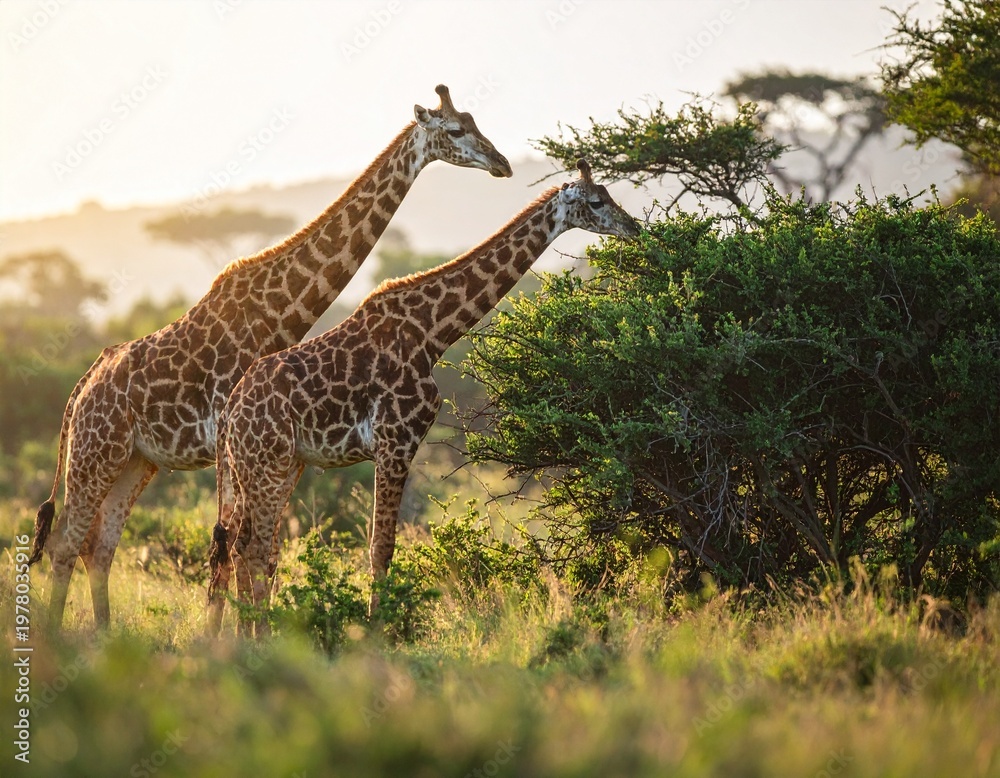 Obraz premium giraffe
