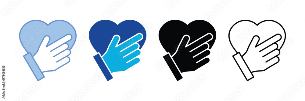 Obraz premium Honesty Icon Set Multiple Style Collection