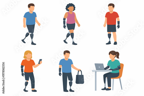 Diversidad e inclusión con prótesis