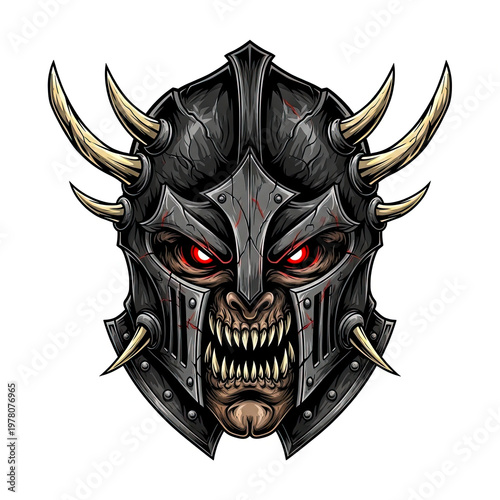 Demon Mascot for Gaming Design