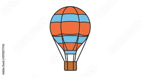 Hot Air Balloon Illustration