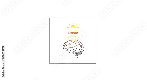 Brain with Lightbulb Insight, Idea, Innovation, Knowledge, and Creativity Concept