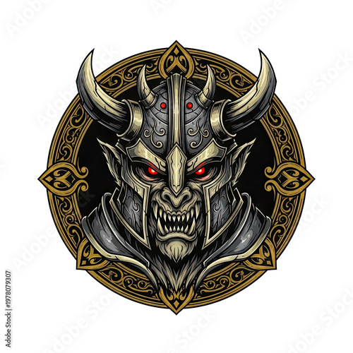 Demon Mascot for Gaming Design