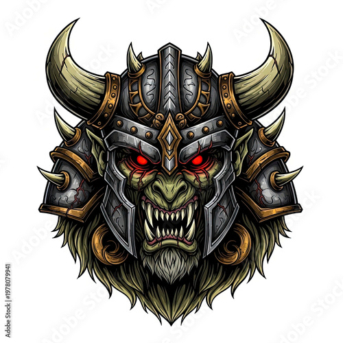 Demon Mascot for Gaming Design