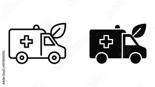Comparison of traditional and eco-friendly medical emergency vehicles