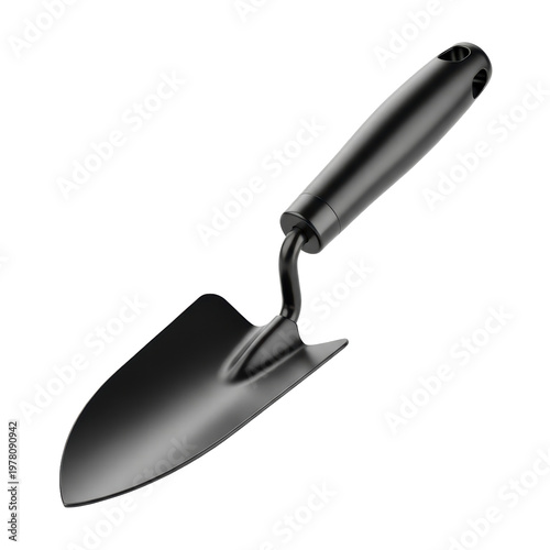Wallpaper Mural Black garden trowel for planting Torontodigital.ca