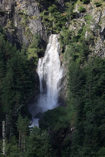 Alpbach waterfall in Meiringen, Switzerland    