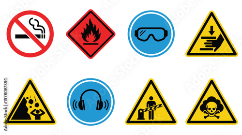 Free Download Minimal Danger Warning Icon Set Collection - GFXLoad
