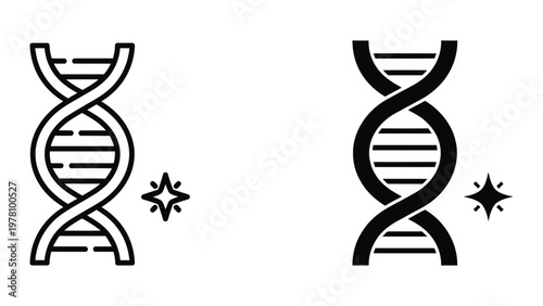 Contrast between traditional and modern representations of dna helix structures