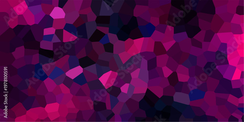 Polygonal Mosaic Background. multicolor dark purple abstract mosaic seamless pattern. Vector crack background. Endless texture dark Geometric Retro tiles pattern Fabric vintage print, vector . 