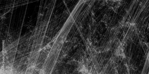 Black marble texture pattern background with abstract line structure design. Slightly reflective striped abstract natural pattern soft lines. wallpaper background or realistic business cover bg.