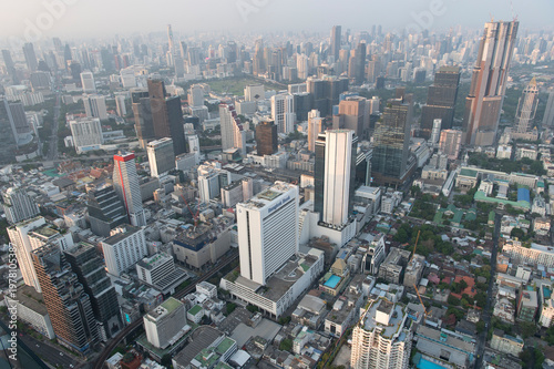 タイ バンコクの夕景