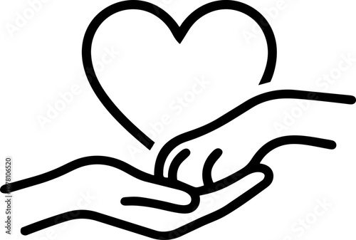 Pet therapy session minimalist illustration