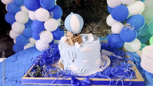 Celebration of Birthday cake 