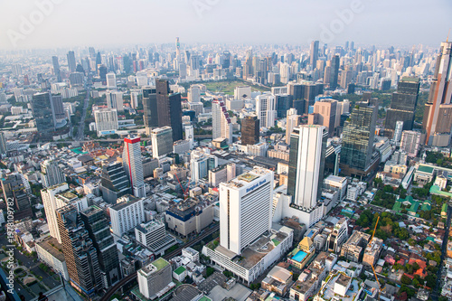 タイ バンコクの夕景