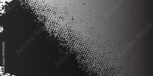 Black and white abstract background featuring wet raindrops and liquid bubbles on a clear glass window surface with a clean macro texture