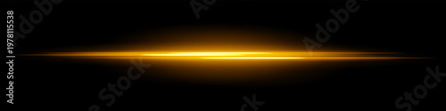 Bright glowing horizontal light composition. Bright radiant line, soft luminous center, dark gradient backdrop, minimal abstract atmosphere, warm energy glow, sleek illumination strip effect