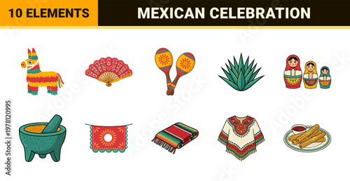 Mexican Celebration Festival Asset Sheet