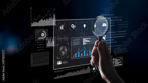 Data dashboard and analytics system supports business, analytics, and data insights through centralized charts, statistics, and monitoring interface Latch