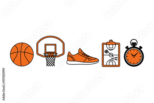 Basketball training essentials a lineup of sports gear and time management