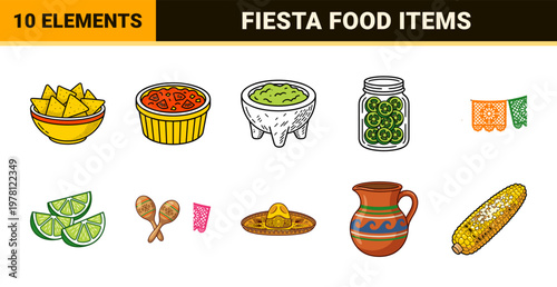 Mexican Party Food and Culture Assets