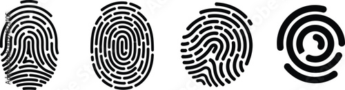 Four unique fingerprints a study in individuality and forensic science