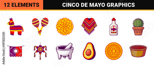 Mexican Fiesta Celebration Asset Sheet