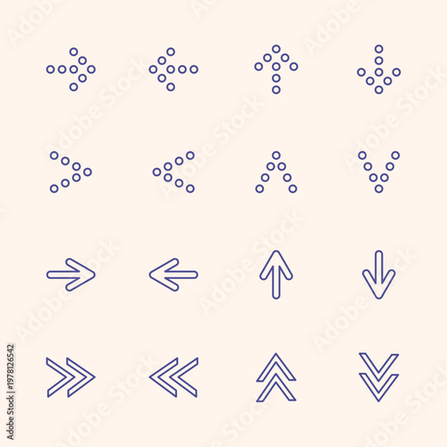 Arrow artful trendy stylish design gorgeous vector Illustration colorful background