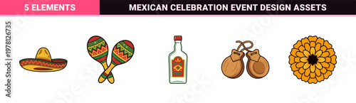 Mexican Heritage Festive Celebration Kit