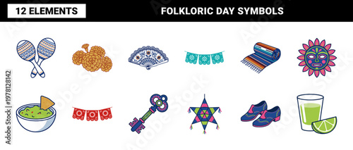 Mexican Cinco de Mayo Vector Assets